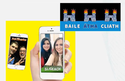 SEO for Ireland Irish snapchat filters